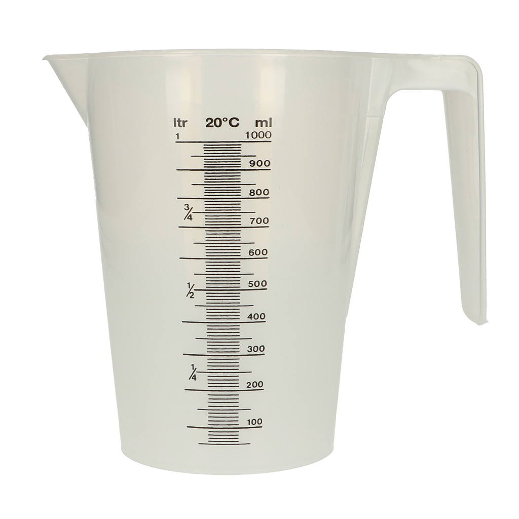 Spare part image Målebæger polypropylen, 1 liter