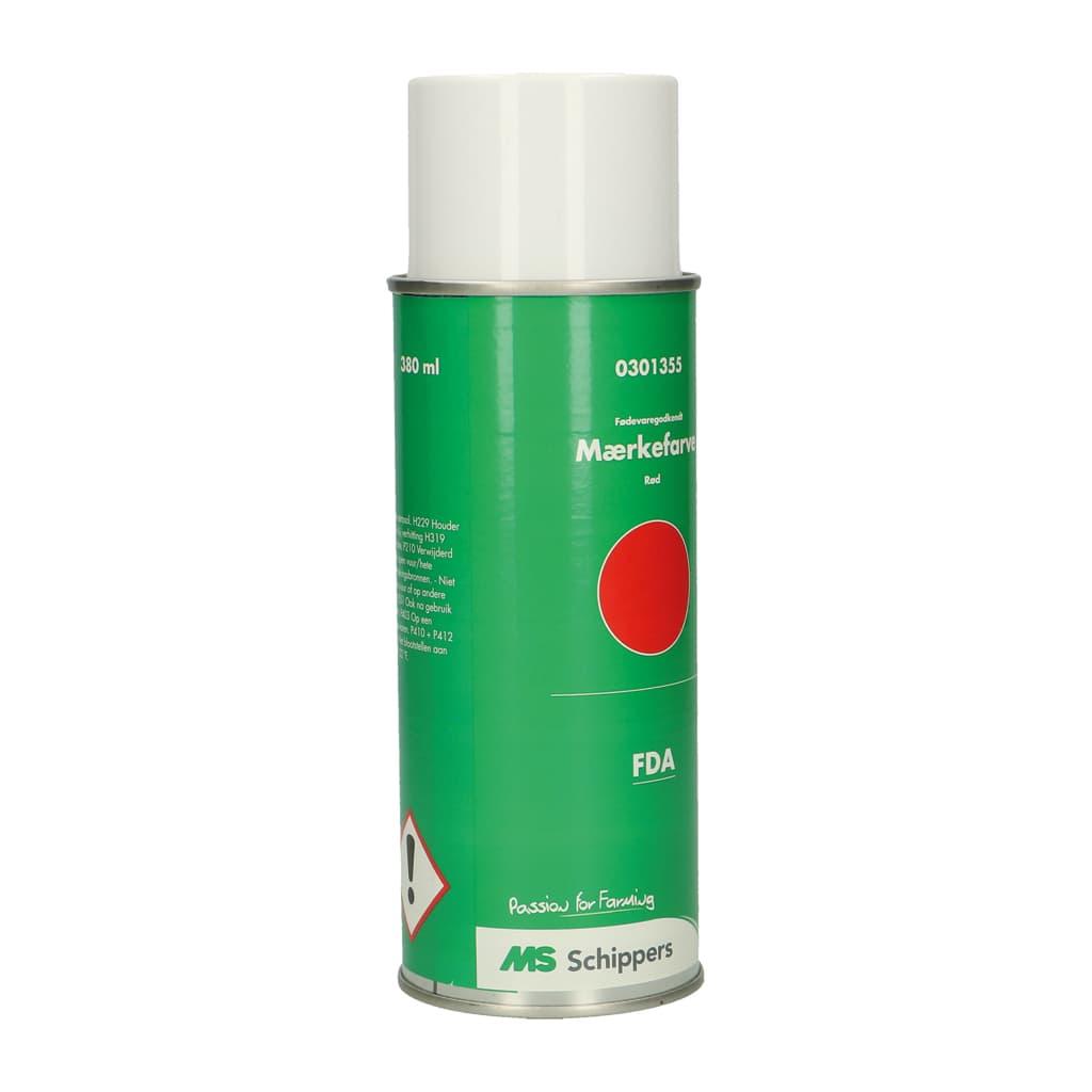 FDA Mærkespray rød, 400 ml - Mærkesprays & -stifter